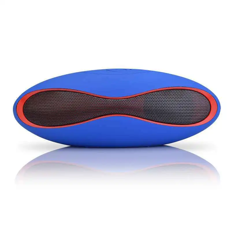 

X6 Rugby Bluetooth Speakers Portable Wireless Sound Box Outdoor Subwoofer Loudspeaker Stereo Surround Supports TF FM Radio