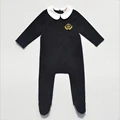 Black rompers girl