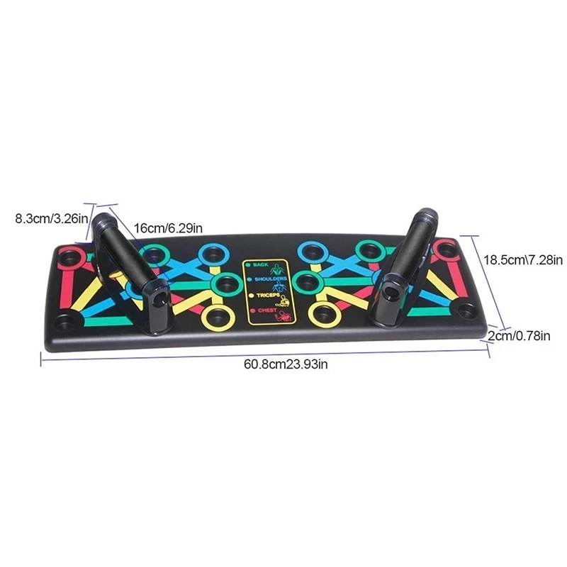 Fitness Push up Rack Board Push Up Bar Set Multifunction Home Gym Muscle Grip Training Device Waist Abdomen Exercise Equipment