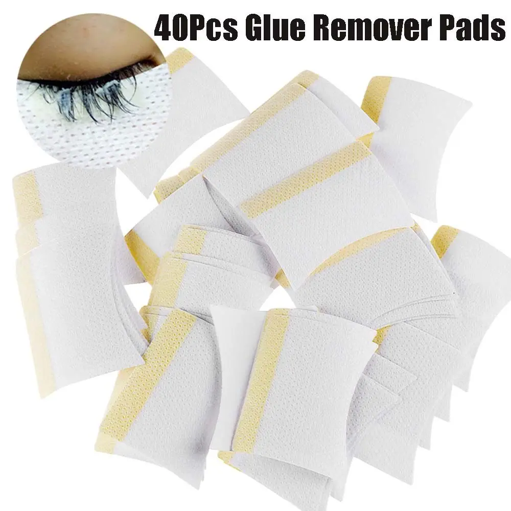 

Non-woven Cleaning Wipes Grafting Eyelash Sticker Eyelash Remover Pads False Eyelash Glue Remover Eyelash Extension Patches