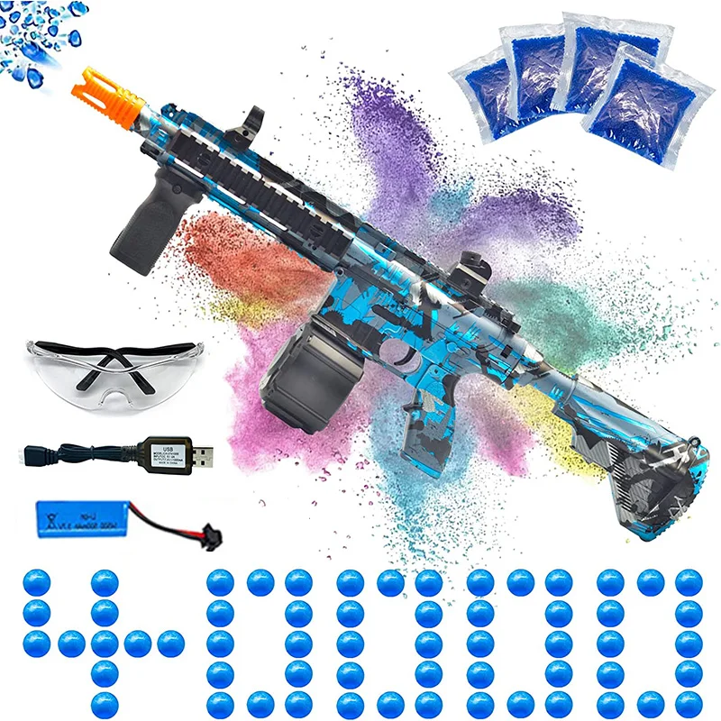 M416 elétrica gel blaster arma arma de brinquedo bola água arma