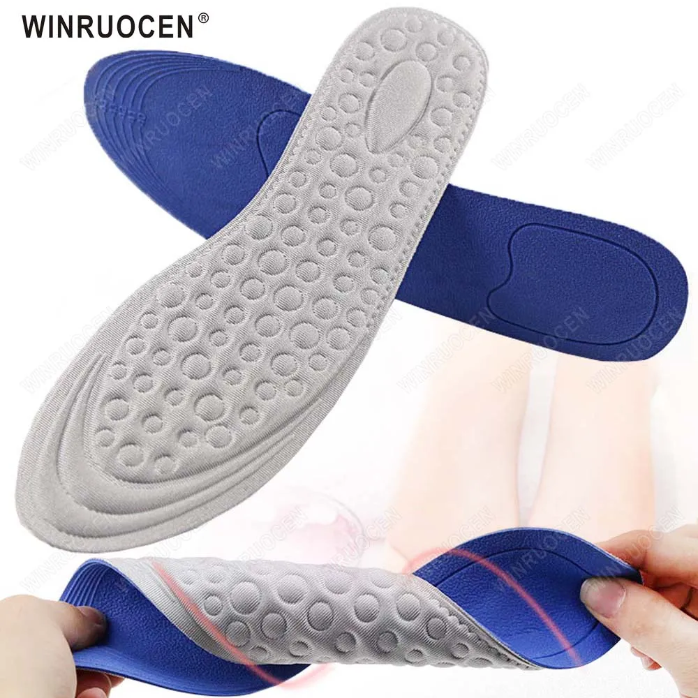 

Memory Foam Orthopedic Insoles for Shoes Antibacterial Deodorization Sweat Absorption Insert Sport Shoes Running Pads