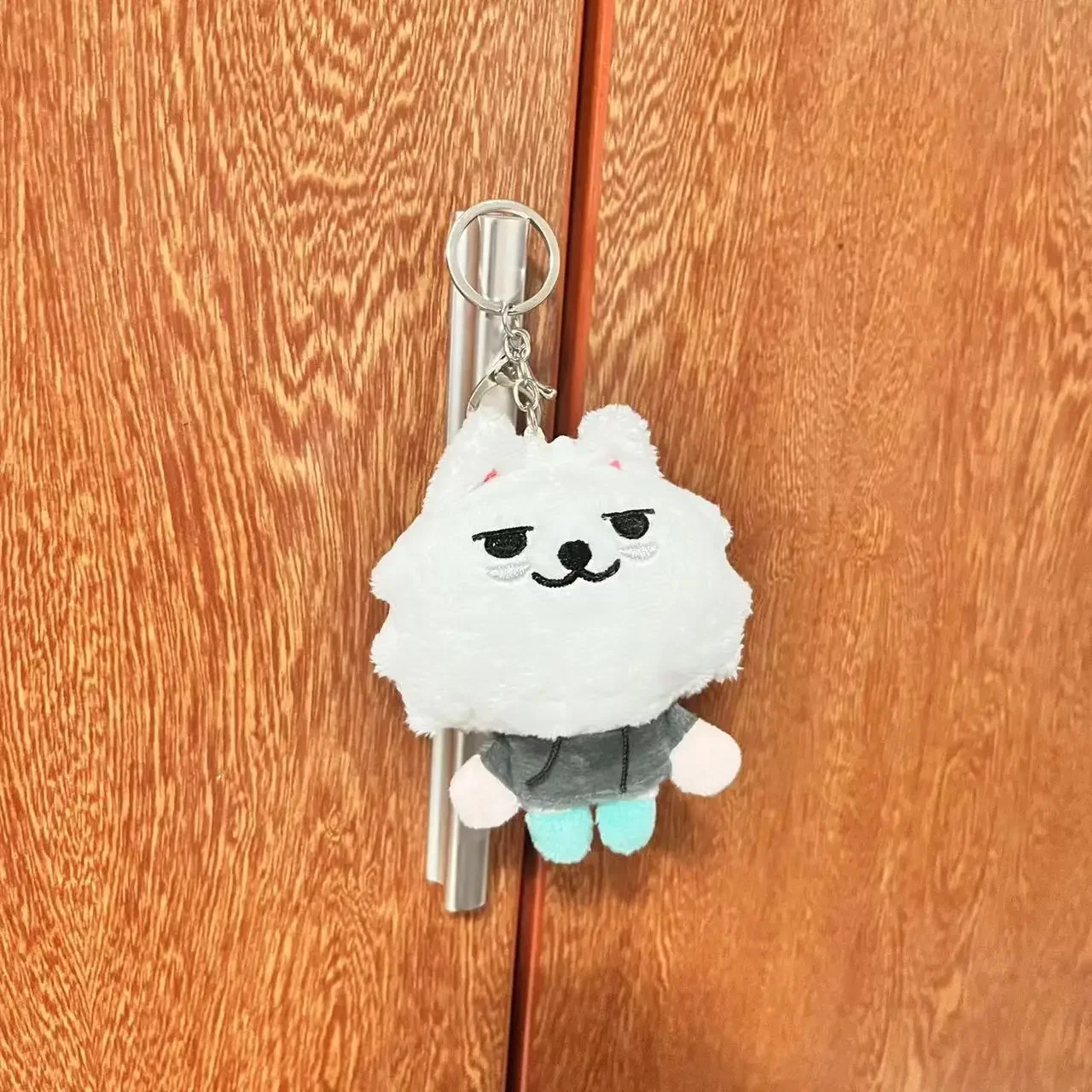 TXT Dolls Kpop Cute Soobin Beomgyu PPULBATU Same Plush Keyrings Tutu Bar Two-Bar Doll Keychain Rings Plush Bag Pendant 5