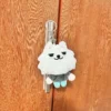 TXT Dolls Kpop Cute Soobin Beomgyu PPULBATU Same Plush Keyrings Tutu Bar Two-Bar Doll Keychain Rings Plush Bag Pendant 5