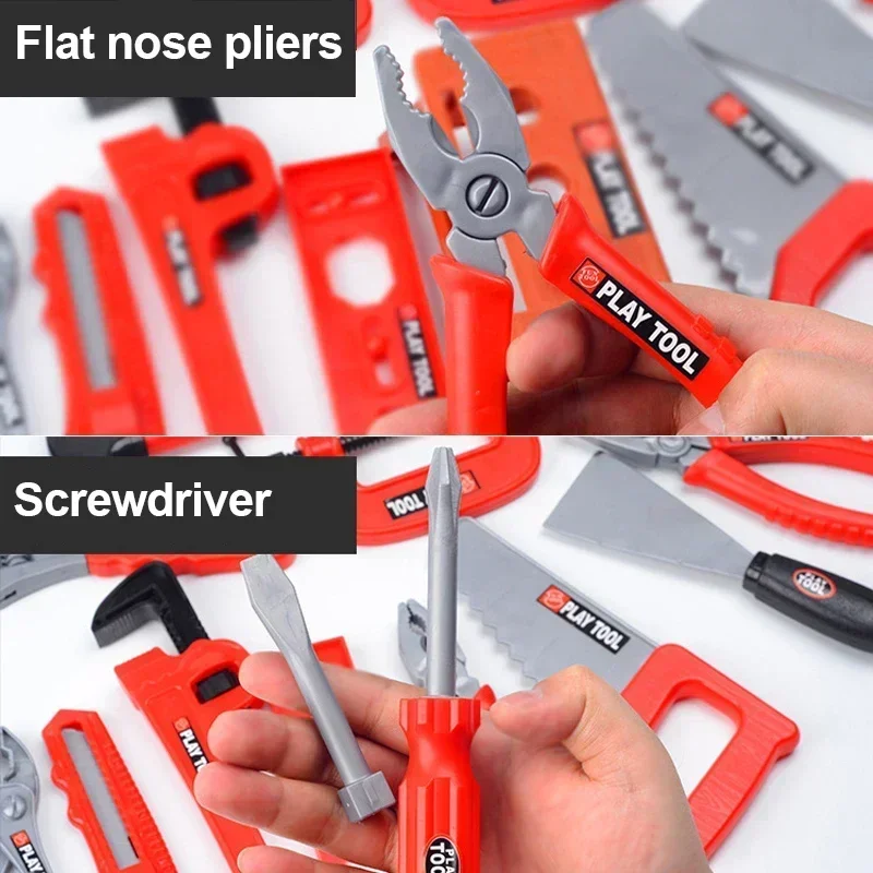 Children's Toolbox Set Baby Simulation Repair Tools Electric Drill Screwdriver Repair House Toys kids repair toys,kids pretend play set,home repair toys