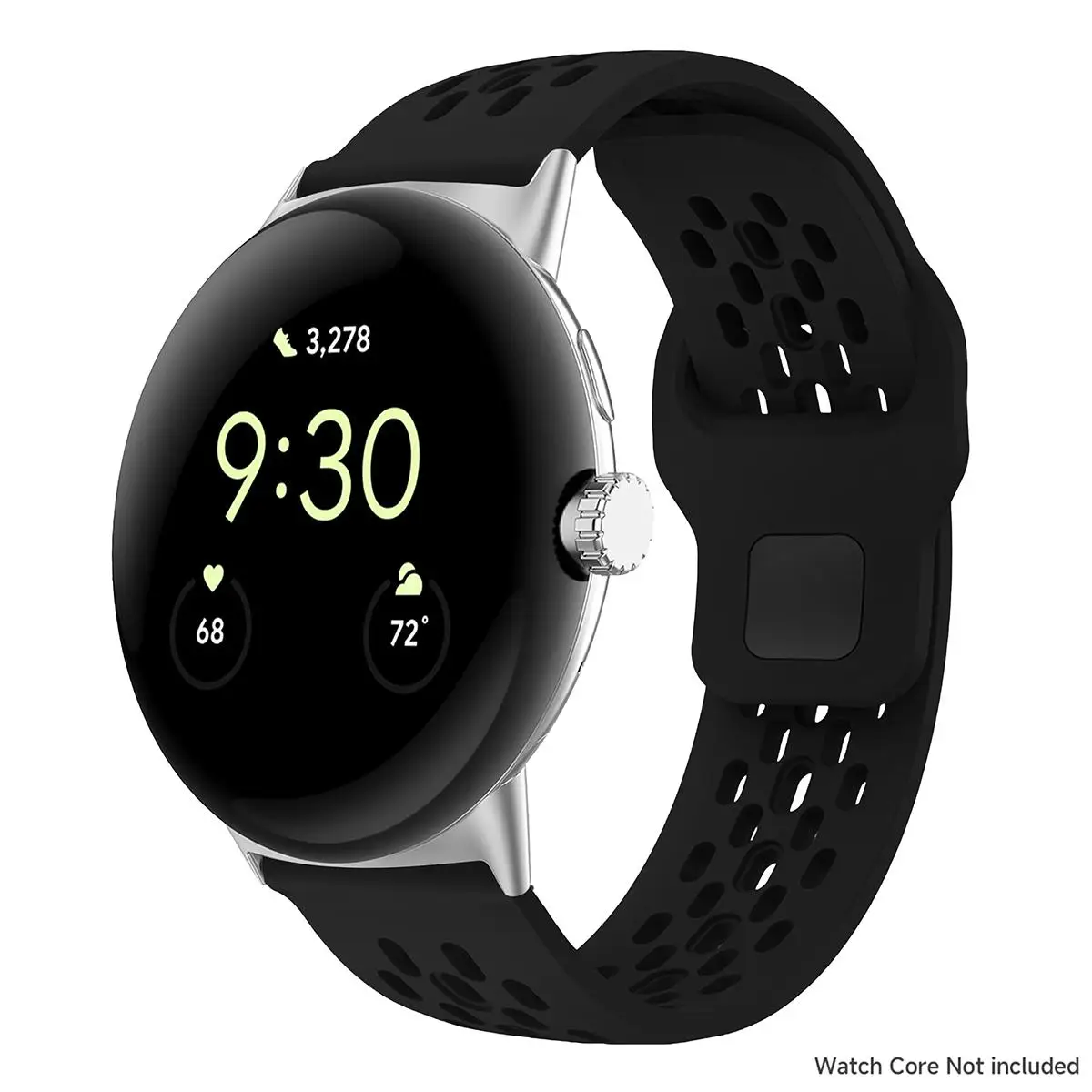 Breathable Sports Silicone Band Strap for Smartwatch Replacement