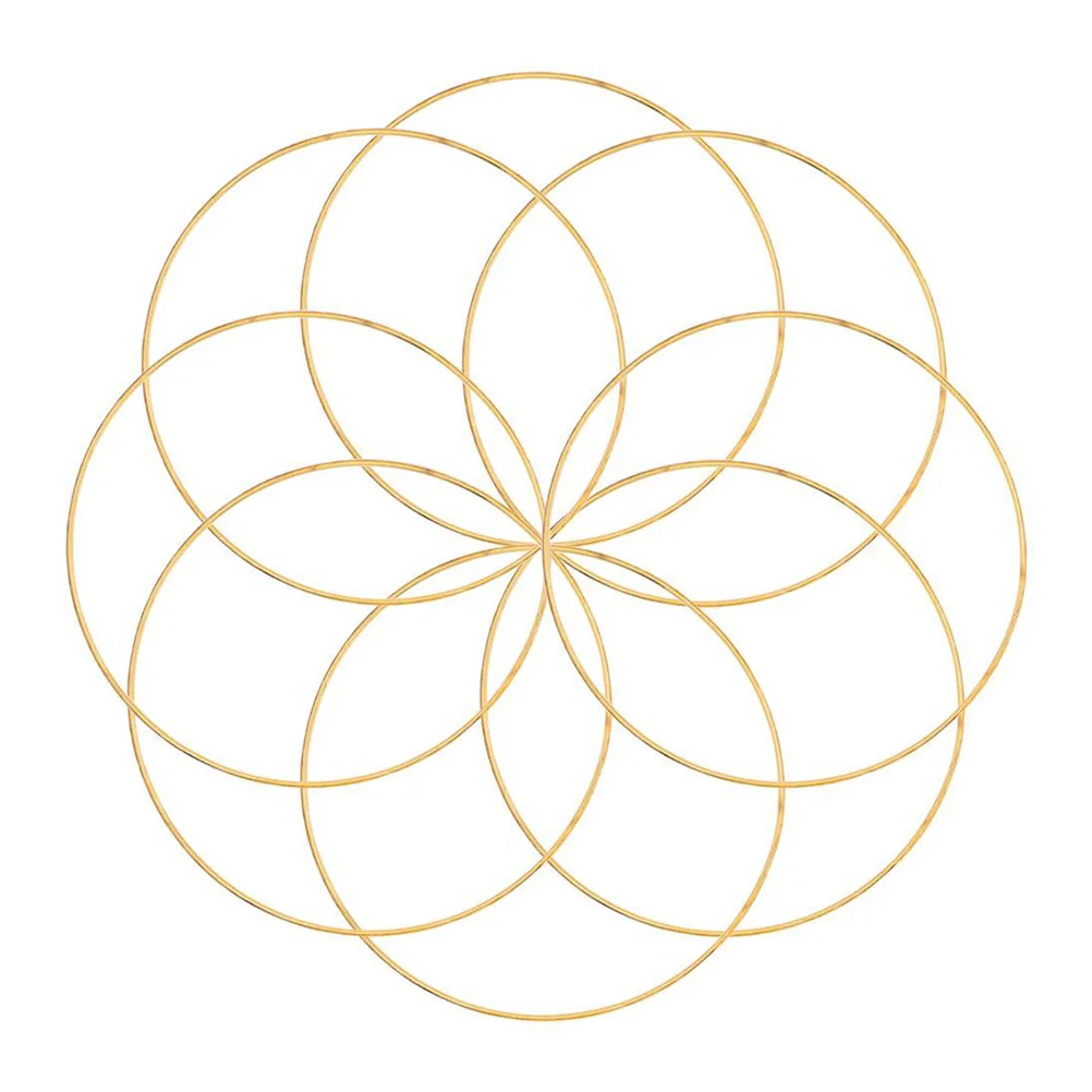 

10/15/20/30cm Metal Ring Dreamcatcher Hoop Rings DIY Circles Round Wooden Wind Chimes For Outside DIY Handmade