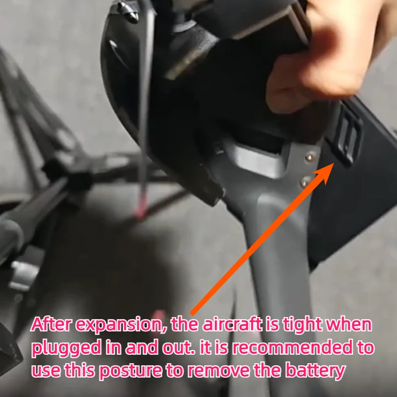 Batterie intelligente 4000mAh 22.2V pour DJI FPV avec voyants LED, autonomie prolongée 27 min.