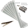 E8BD 15Note DIY Hand Crank Music Box Movement Handheld DIY Music Device Paper Tapes Personalize Your Own Song Easy to Use 6