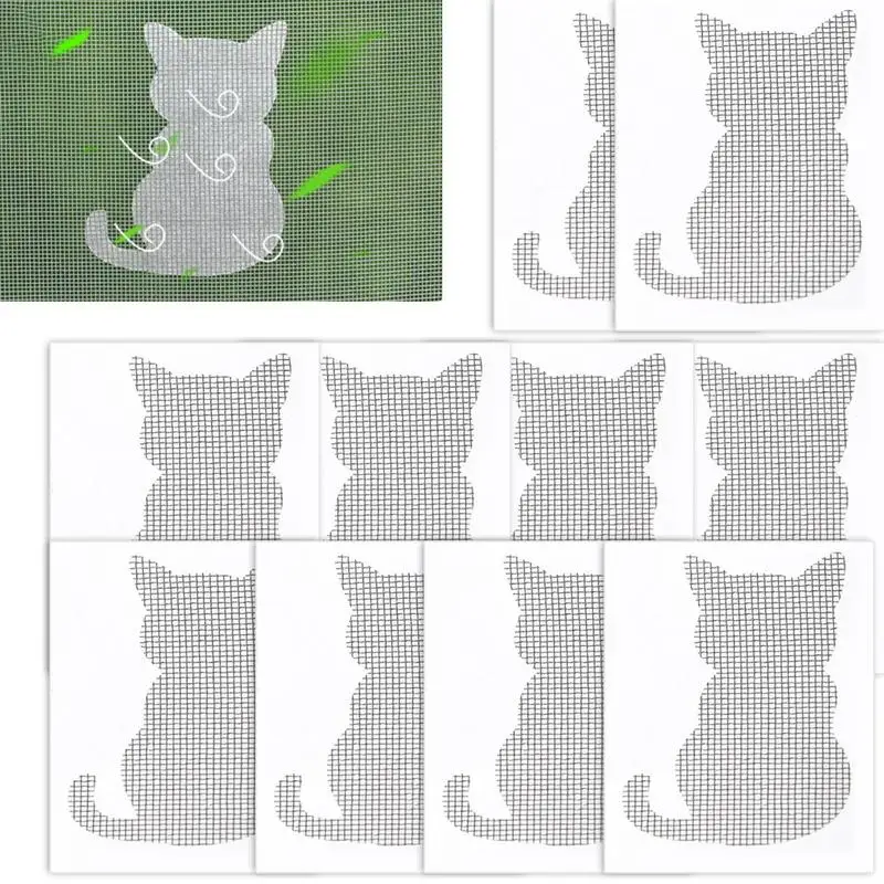 

Набор для ремонта экрана, милая пластырь из стекловолокна с мультяшным рисунком, прочный клей, для стен