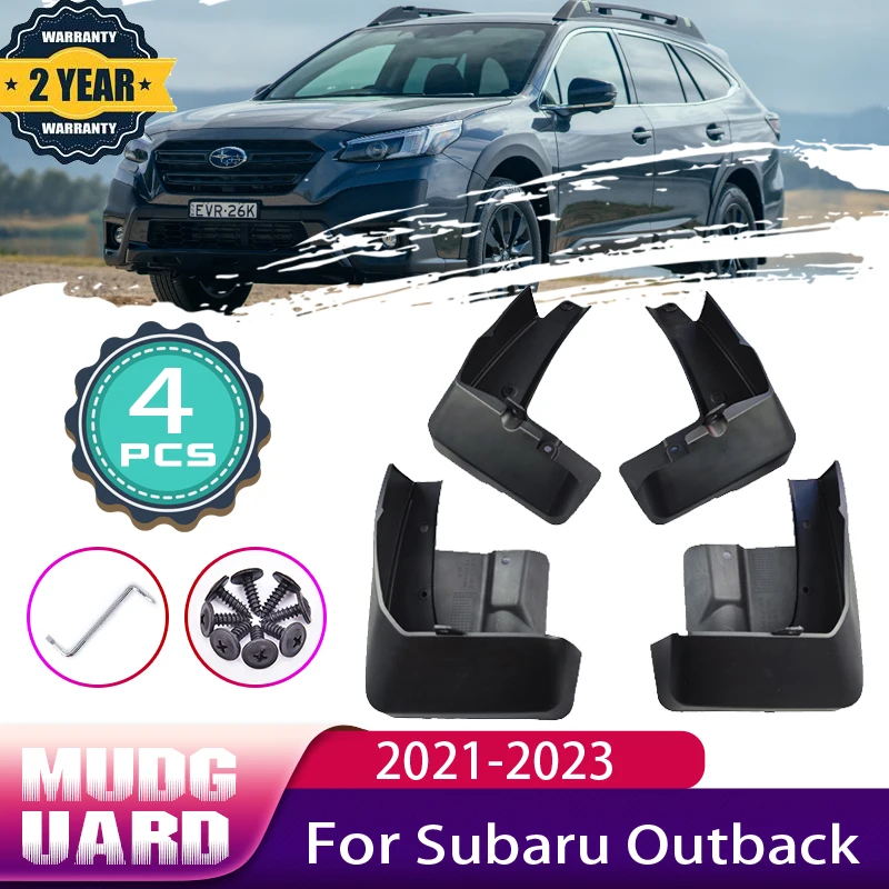 

Car Mud Flaps for Subaru Outback BT 2021 2022 2023 Accessories Legacy Front Rear Mudguards Splash Guards Fender Mudflaps Sticker