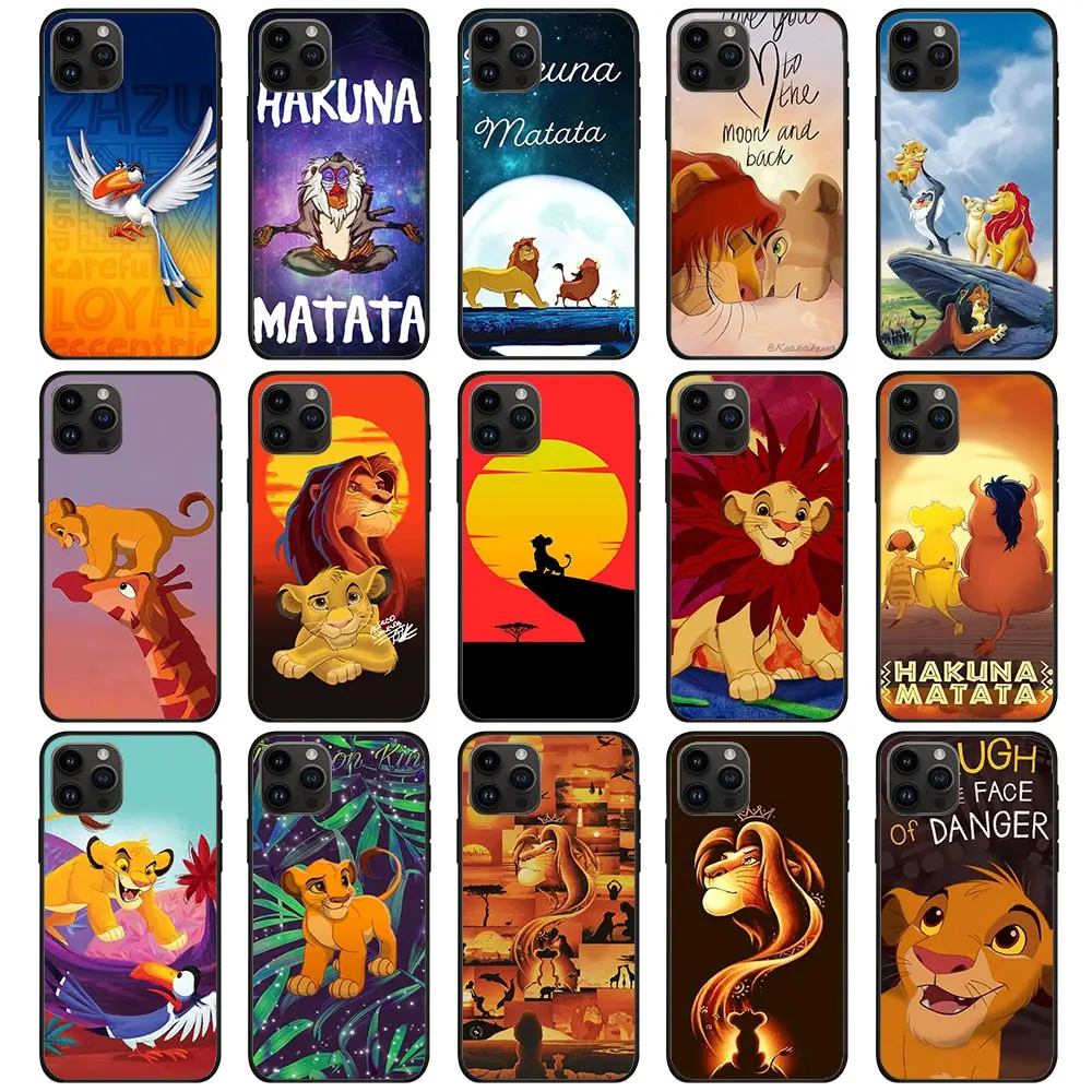 Custodia Flessibile In Tpu Per Xiaomi Redmi Note 6 6A Mi 11T 9T A3 10S 10T 12 12C 10 Lite Pro Dr-31 Lion King Simba