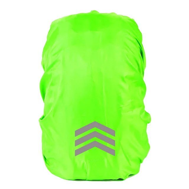Waterproof Backpack Cover Solid Color Reflective Night Cycling Backpack Rain Cover Suitable for 18L-25L Small Backpack 2