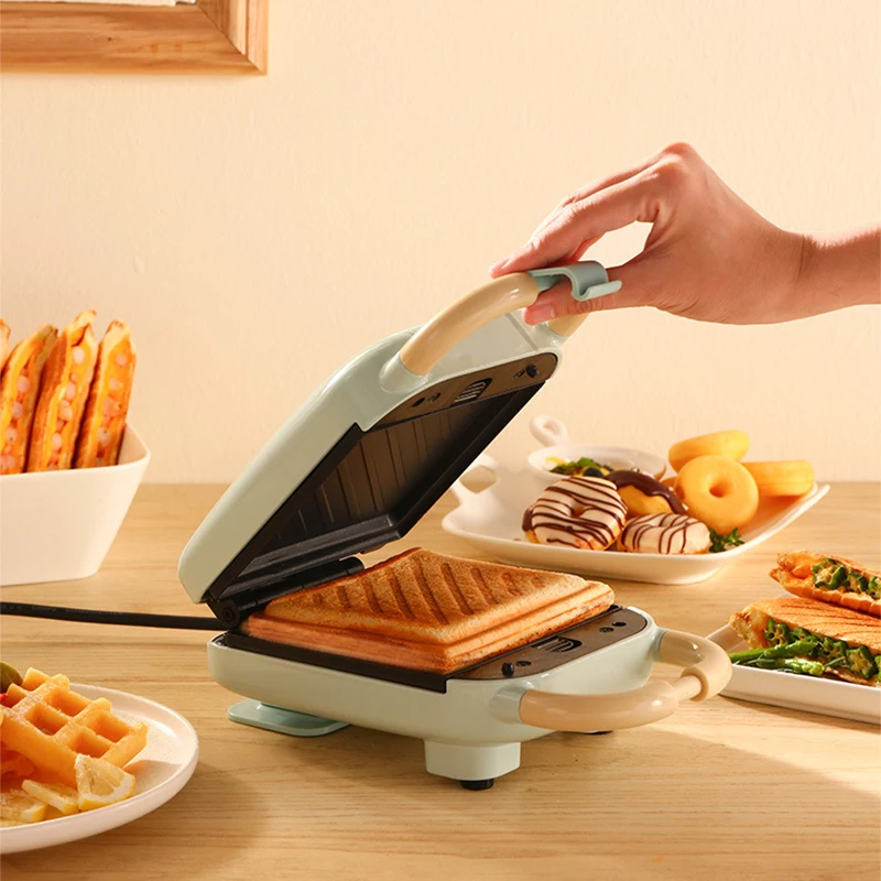 YD-518S Sandwich Machine Breakfast Machine 650W Waffle machine Household Small multi-purpose Press Toast Toast machine