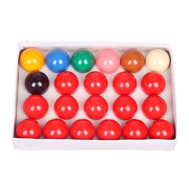High Quality 8A Grade 52.5mm Crystal Snooker Ball Set with 22 Pieces/box