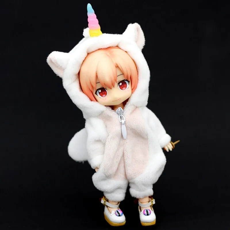 Ob11 Doll Animal Unicorn Clothing Set With Wing Doll Dinosaur Clothes For Nendoroids Obitsu11 Molly Ymy Gsc 1/12 Bjd Doll 4