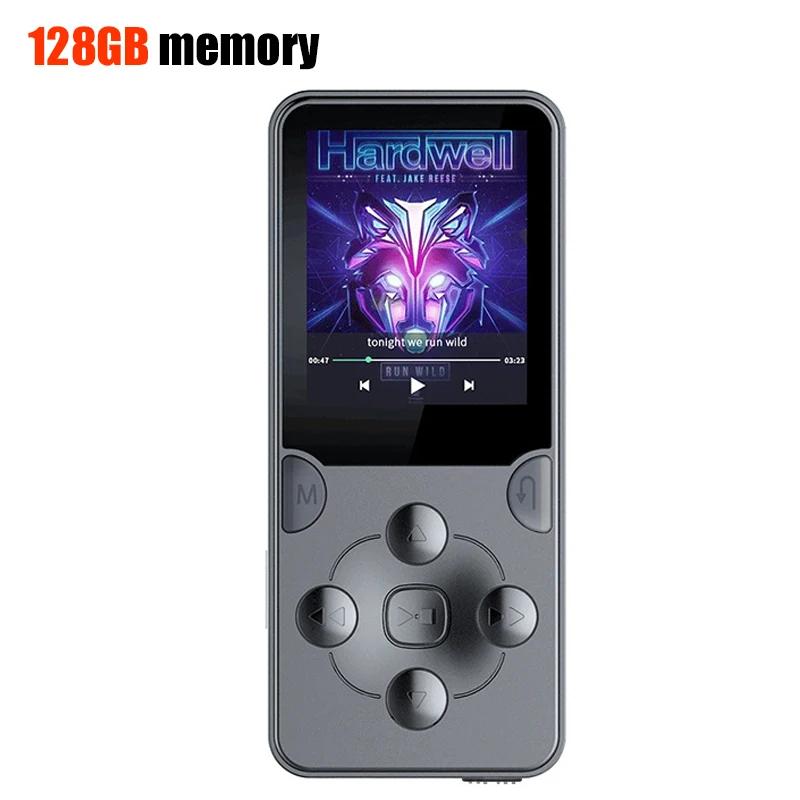 32G MP3 Player Bluetooth 5.0 Mini Music Walkman Stereo Speaker with 1.8 Inch TFT HD Screen Support Video Play Fm Radio/Recording zune mp3 MP3 Players