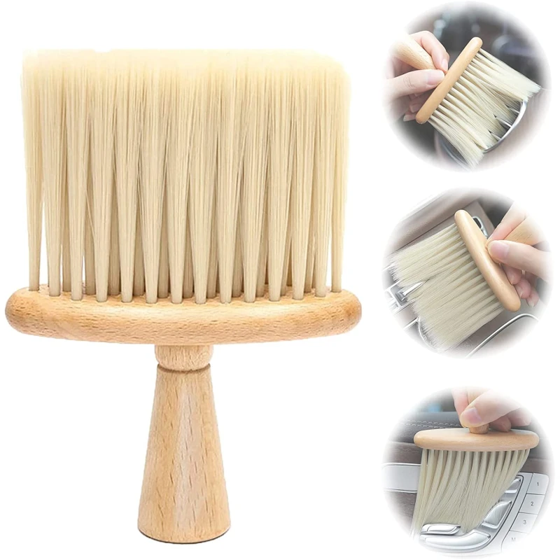 

Car Air Outlet Cleaning Brush Dashboard Air Conditioner Detailing Dust Sweeping Tools Auto Interior Home Office Duster Brushes