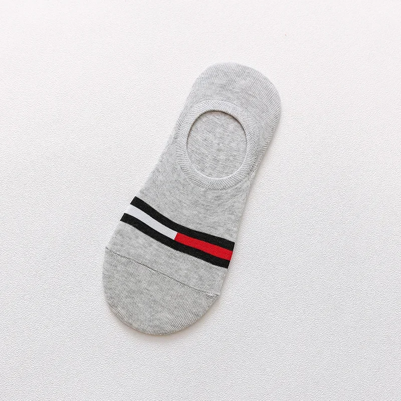 Sports Socks Cotton Ankle Boat 5 Pairs/5 Colors Spring Summer Breathable Invisible