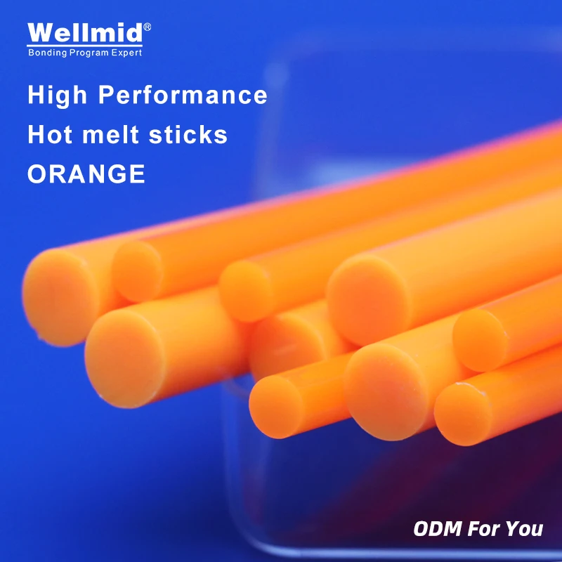 Eva Orange Adesivo Per Tutti Gli Usi Colla A Caldo Bastoncini Per Pistola Per Bambini Adulti Sigillatura Fai Da Te Riparazione Disegni Stereoscopici A