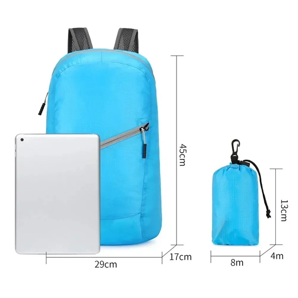 20L Backpack for Men and Women Lightweight Outdoor Folding Bag Waterproof Travel Bag Lightweight New Fashion Sports Backpack - 4