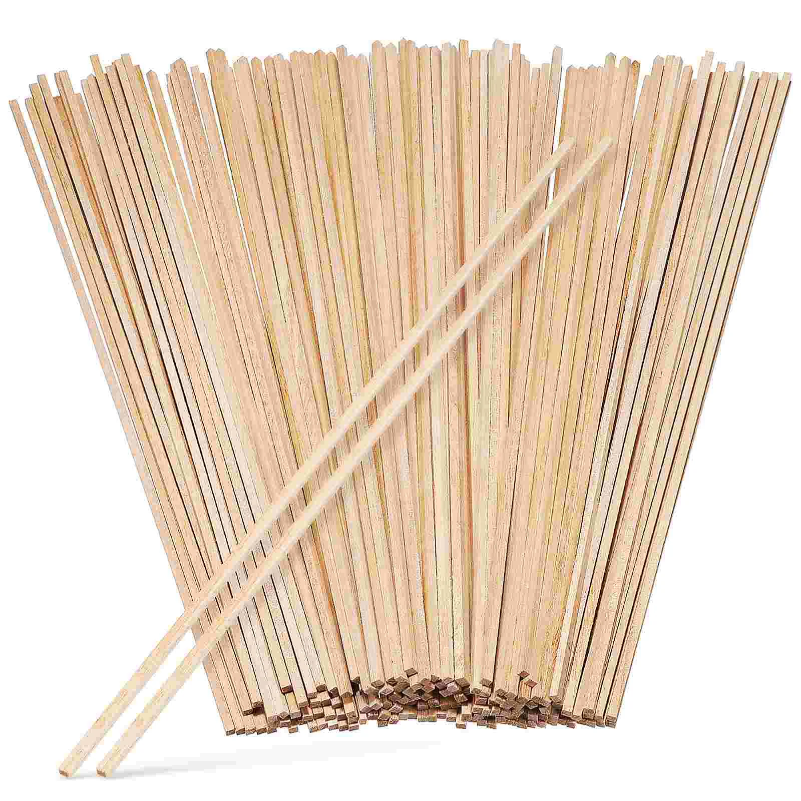 

Wood Wooden Sticks Dowel Square Dowels Crafts Unfinished Craft Rods Strips Rod Hardwood Pieces Balsa Diy