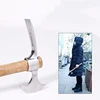 Stainless Steel Pickaxe Outdoor Pickaxe Pure Steel High Hardness Tree Root Digging Lamb Pickaxe Portable Ice Pickaxe Pickaxe 5