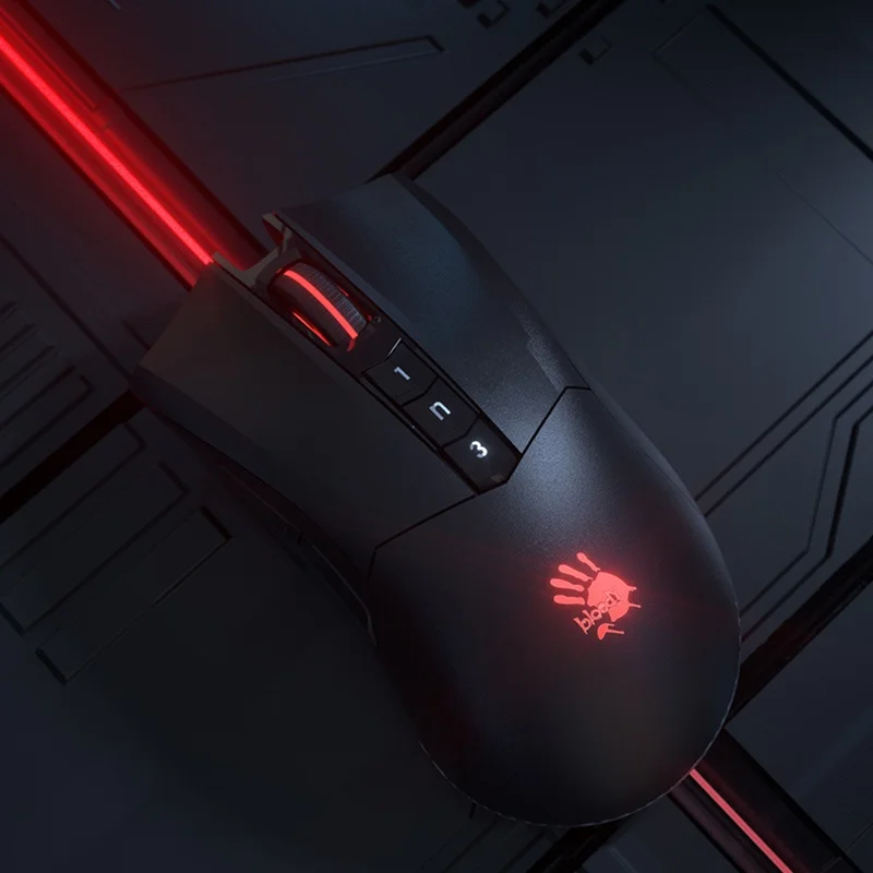 

Bloody R90 Plus Wireless Game Mouse Rechargeable Support Long Endurance Macro Programming Esports Racing Computer Accessories
