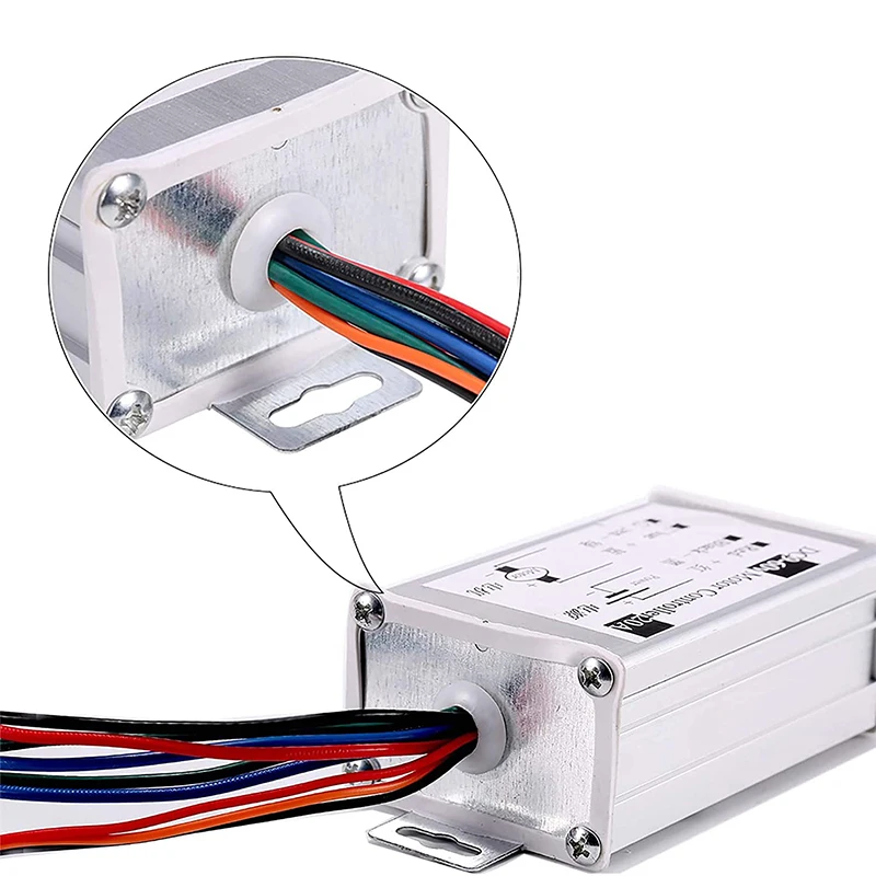 PWM DC 모터 컨트롤러, 금속 쉘, 9V-60V, 9V12V24V36V48V60V, 20A