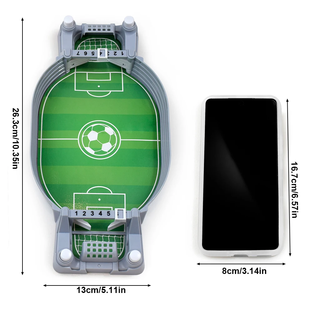 Portable Tabletop Soccer Game - Interactive Indoor Sports Toy