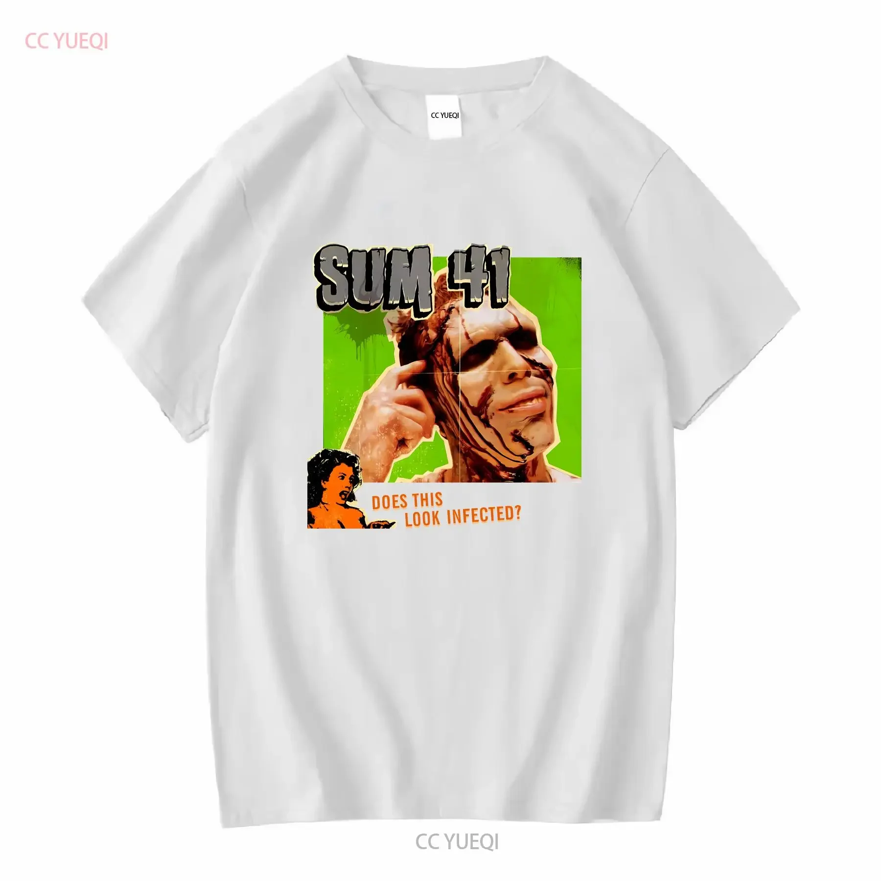 Sum 41 Band Does this Look Infected T shirt Full Size S 5XL