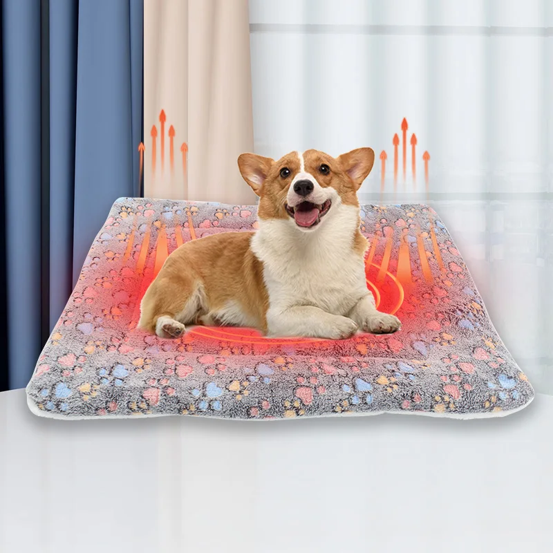 Winter Warm Flannel Pet Bed Mat 1
