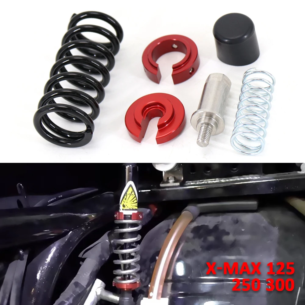 Nuova Moto Per Yamaha Xmax 300 250 125 Sollevatore Supporta Ammortizzatori Molla Del Sedile Molla Ausiliaria X-Max125 X-Max250 X-Max300