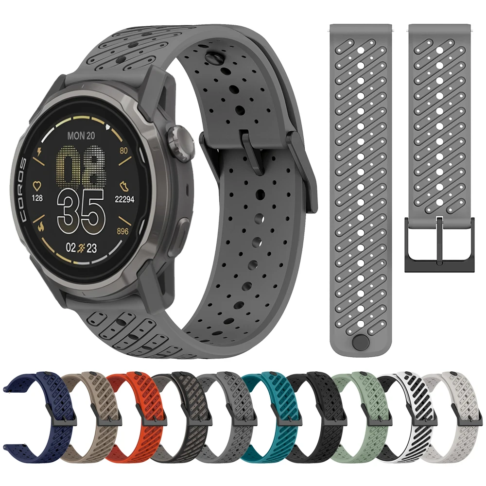 Versatile 22mm Silicone Replacement Watch Band - Premium Strap Accessory