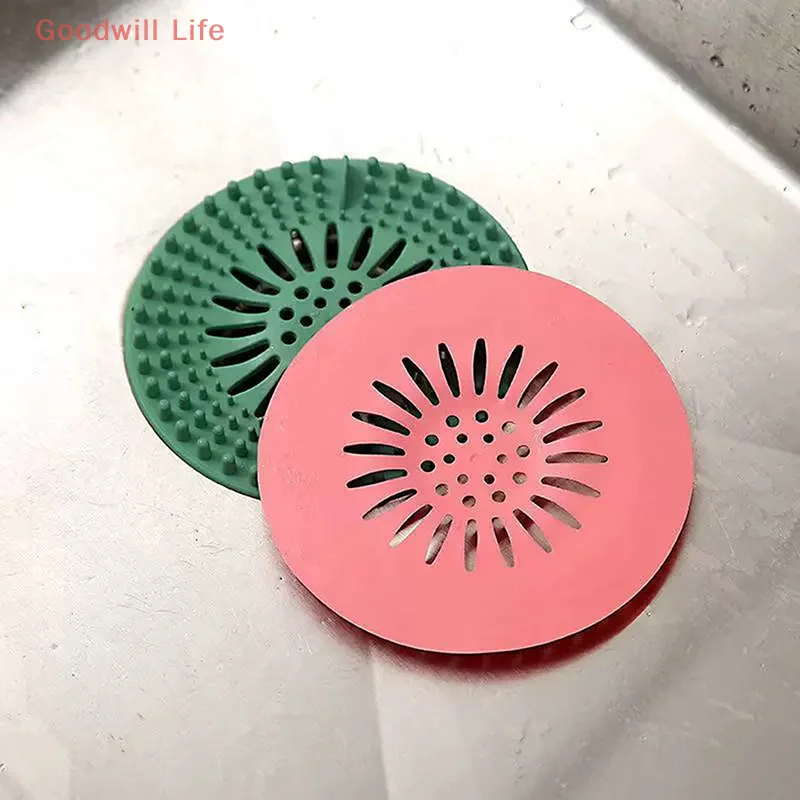 Hair Filter Sink Anti-blocking Strainer Bathtub Shower Floor Drain Stopper TPR Kitchen Deodorant Plug Bathroom Accessories 3