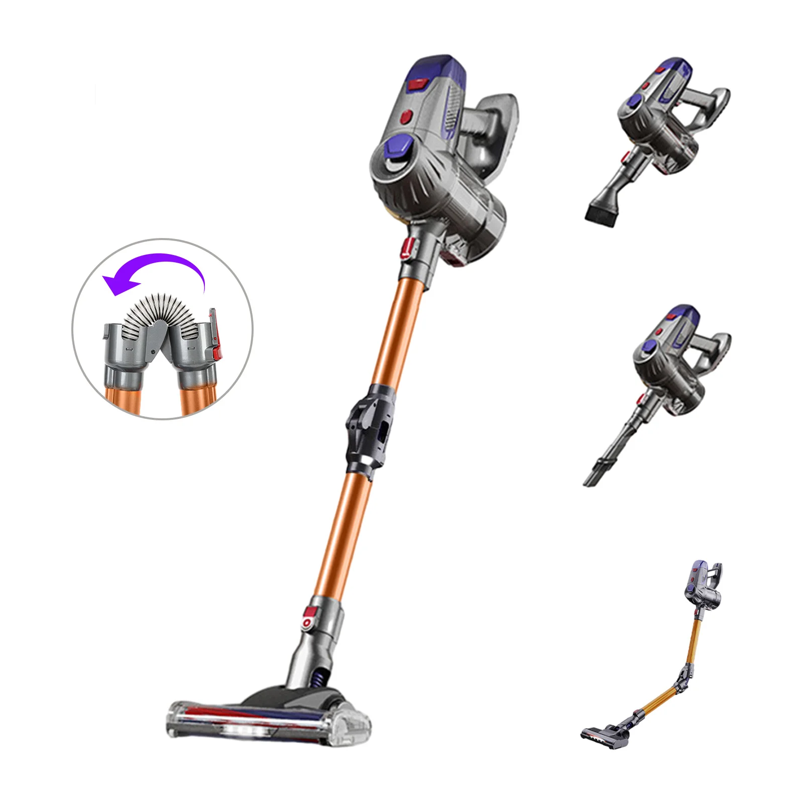 Vacuum cleaner wireless handheld high suction, high-power deep cleaning vacuum cleaner