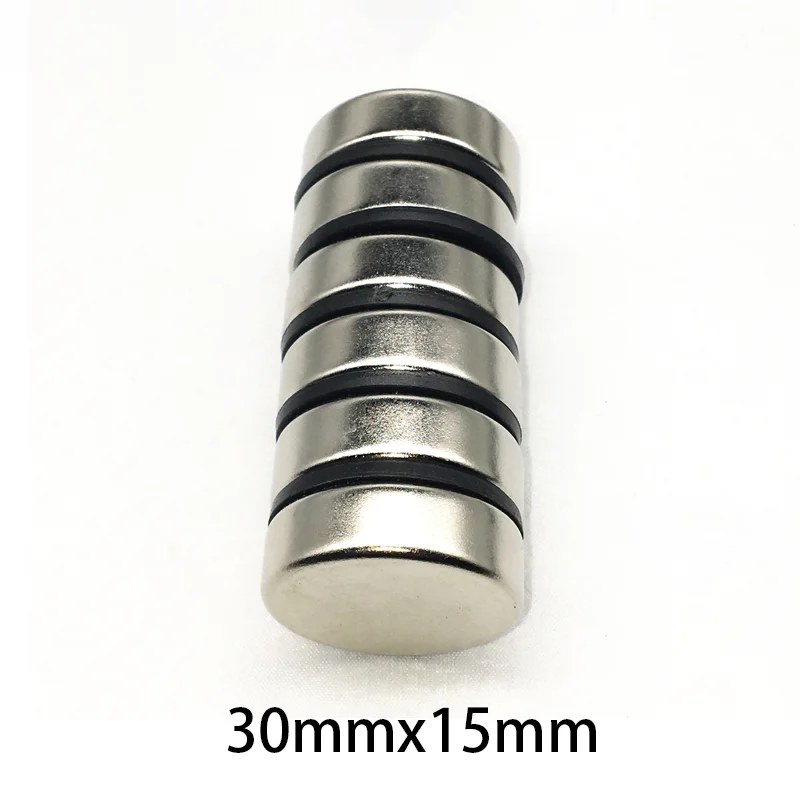 1/2/3/5PCS 30x15mm Round Strong Powerful Magnetic Magnet 30mm x 15mm Neodymium Magnet Disc 30*15mm