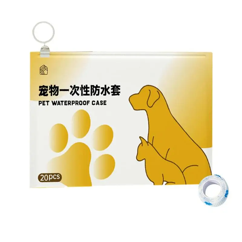 

Dog Shoes 20pcs Snow Boots For Dogs Paw Protection Waterproof Snow Boots For Indoor/Outdoor Puppy Shoes For Hiking Walking Hot