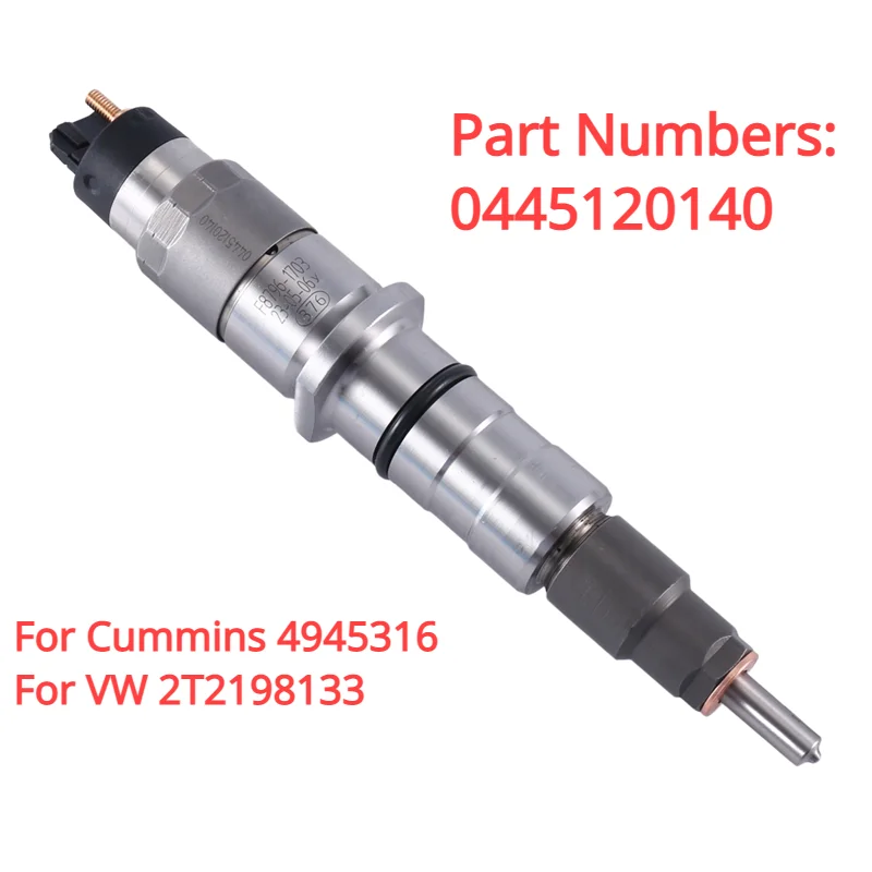 

0445120140 New Common Rail Diesel Fuel Injector Nozzle For Bosch for Cummins 4945316 VW 2T2198133