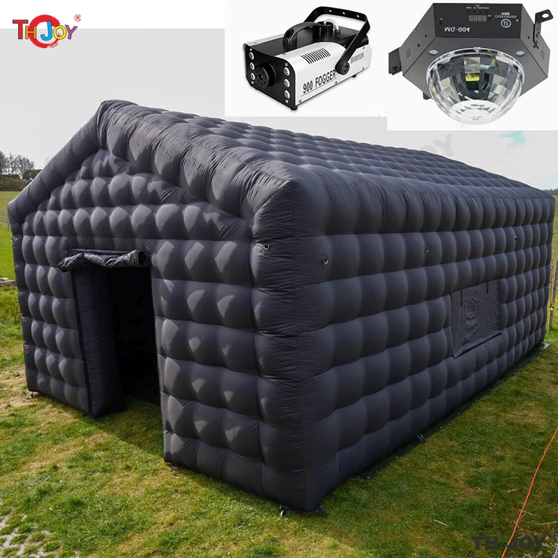 Backyard Party Inflatable Night Club Tent With Disco Light Blow Up