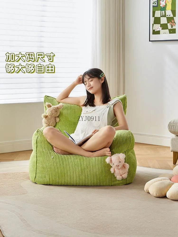 Living room balcony sofa chair single heightened backrest bedroom sofa TDY58