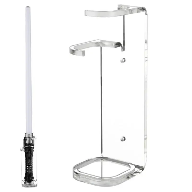 Lightsaber Wall Mount Lightsaber Stand Knife Stand Acrylic Wall Lightsaber Display Stand Acrylic Light Saber Wall Display Rack 6