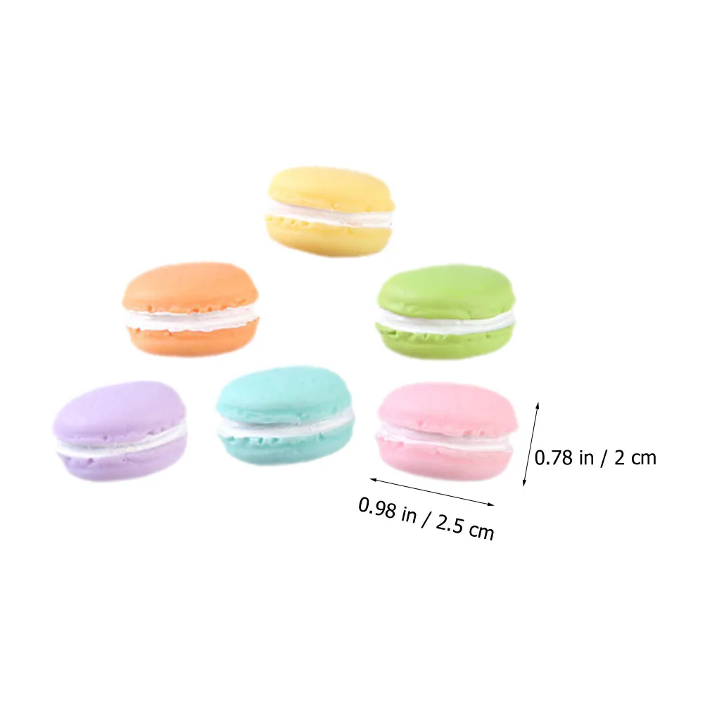 18Pcs 마카롱 모양의 푸시핀 다기능 압정 밝은 색상 편리한 홈 오피스 지도 코르크 보드 액세서리