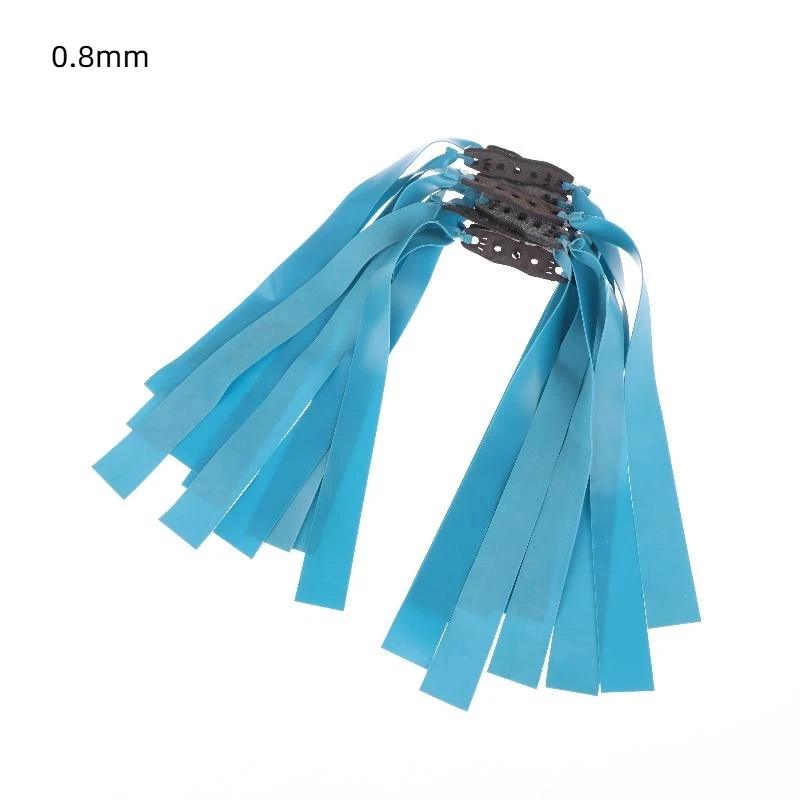 مجموعة من 10 مقلاع صيد قوية مع أربطة مطاطية مسطحة...