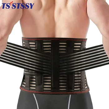 Breathable Back Brace for Lower Back Pain Relief, Lumbar Support Belt with Lumbar Pad for Men & Women Herniated Disc, Sciatica 1