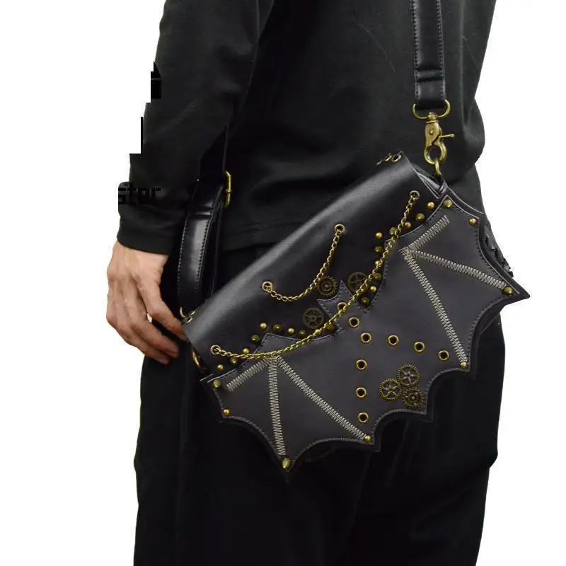 New Punk Women's Bag Single Shoulder Crossbody Portable Large Capacity Shoulder Bag Multifunctional Bag For Women Handbag