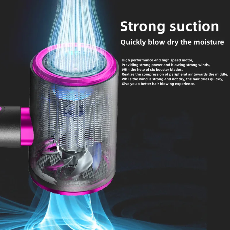 Hot Selling High-Speed Hair Dryer 2400W High-Power Silent Constant Temperature Hair Care Home Hair Salon Hammer Hair Dryer 5