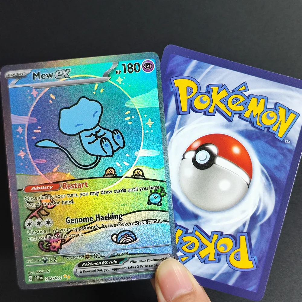 DIY PKM-Karten Mega Gengar Ex Charizard Umbreon Greninja Mew Giratina Flash Englische Spielkarten – Detail 4