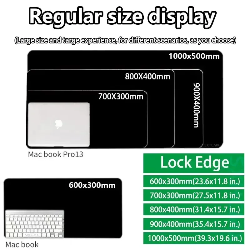 Anime Tokyo Ghoul Mousepad Kaneki Ken HD Printing XXL90x40cm Computer Gamer Locking Edge Non-slip for Keyboard PC Desk