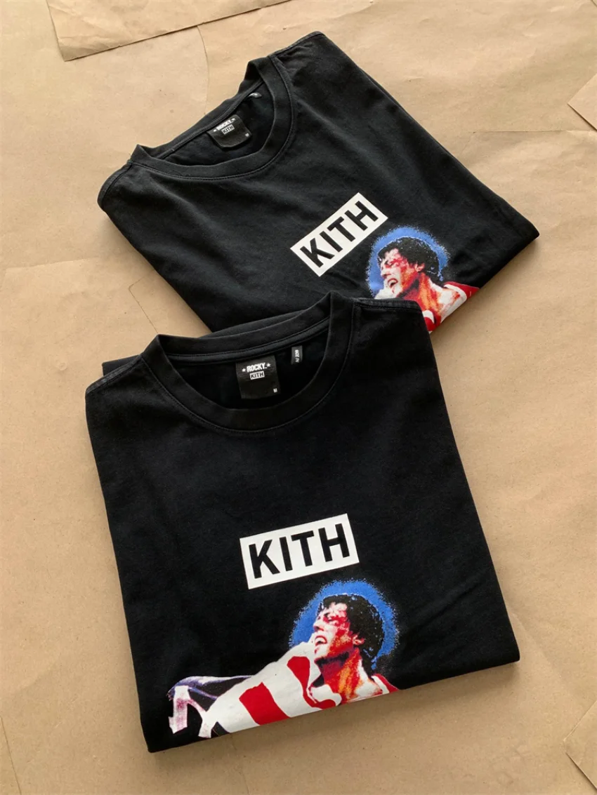 HOT高品質】 KITH for Rocky classic logo tee Tシャツの通販 by Willy Gelder's shop｜ラクマ 